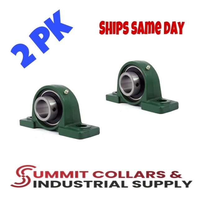 UCP204-12 Pillow Block Bearing 3/4″ Bore 2 Bolt FREE SHIPPING (2PK)