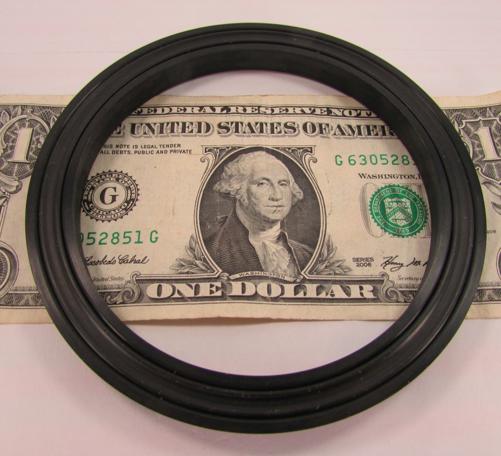 Hercules Polyurethane Hydraulic U-Seal, ID 3.500″ x OD 4.250″ x .375″ 5000 PSI