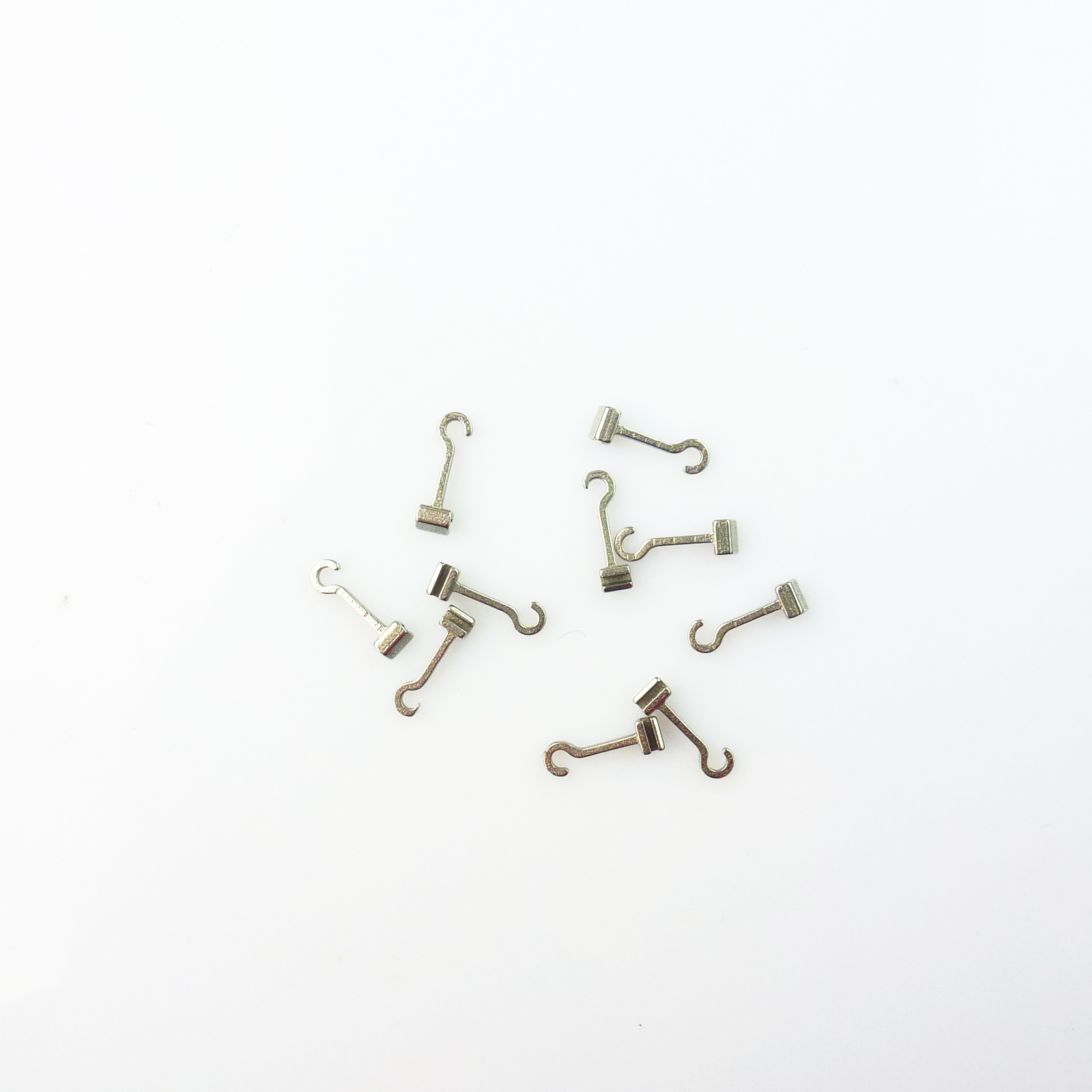 10 Pcs Dental Orthodontic Crimpable Hook Long/Medium/Short/Stop Stainless Steel