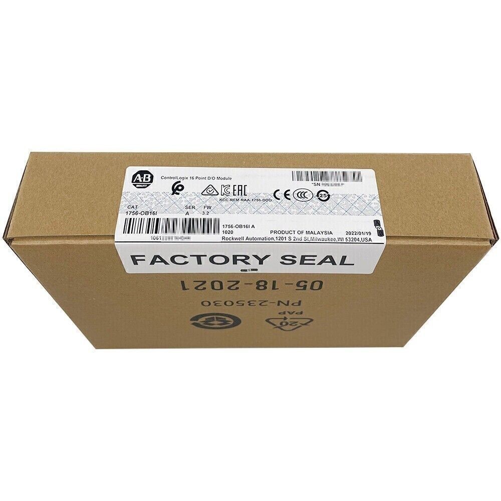 New Sealed PLC-AB 1756-OB16I SER A ControlLogix 16 Point D/O Module PLC