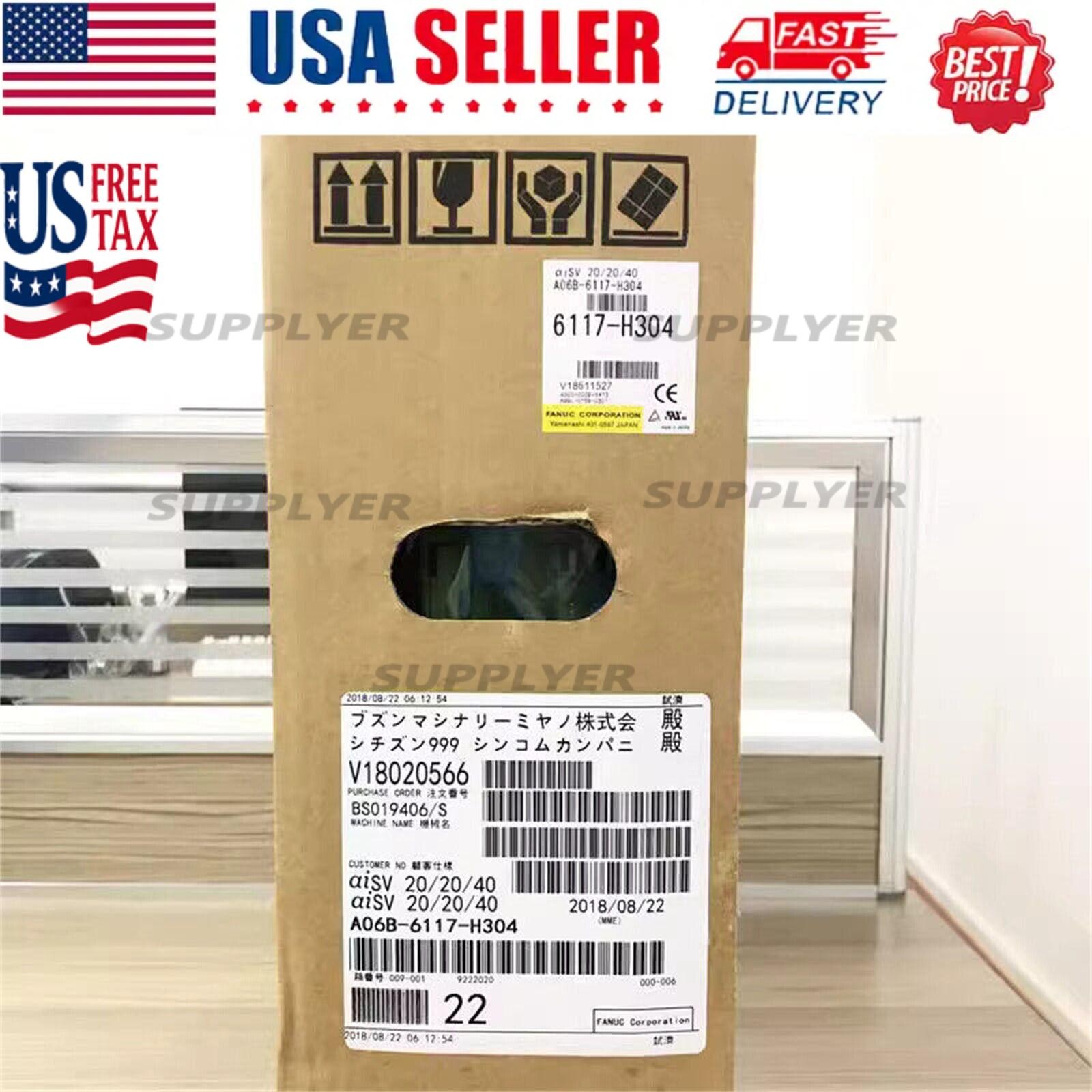 NEW FANUC A06B-6117-H304 Servo Drive FedEx or DHL or UPS