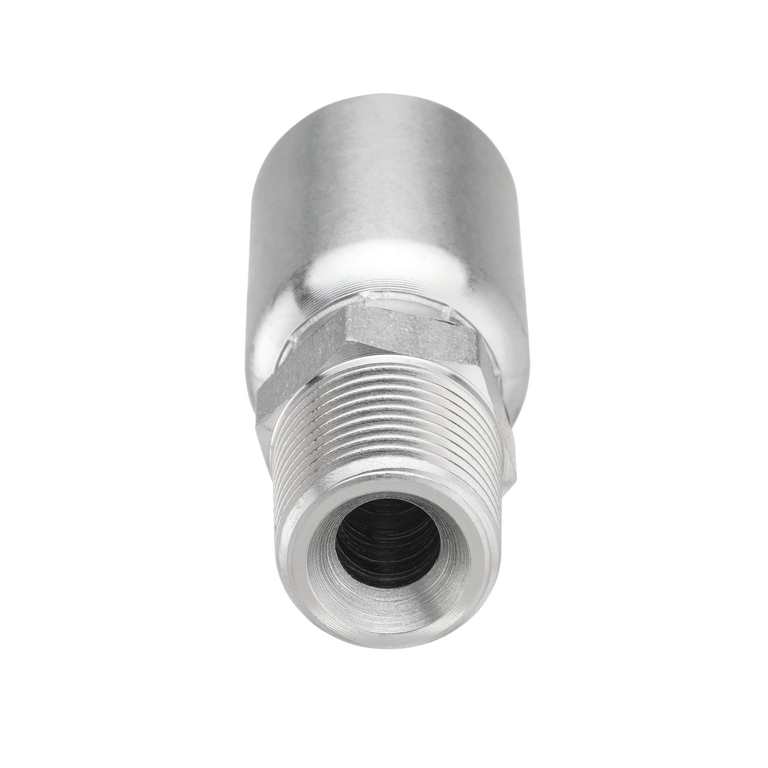 12-Pack 1/2″ Hose x 1/2″ NPTF Male Pipe Thread Hydraulic Hose End Crimp Fittings
