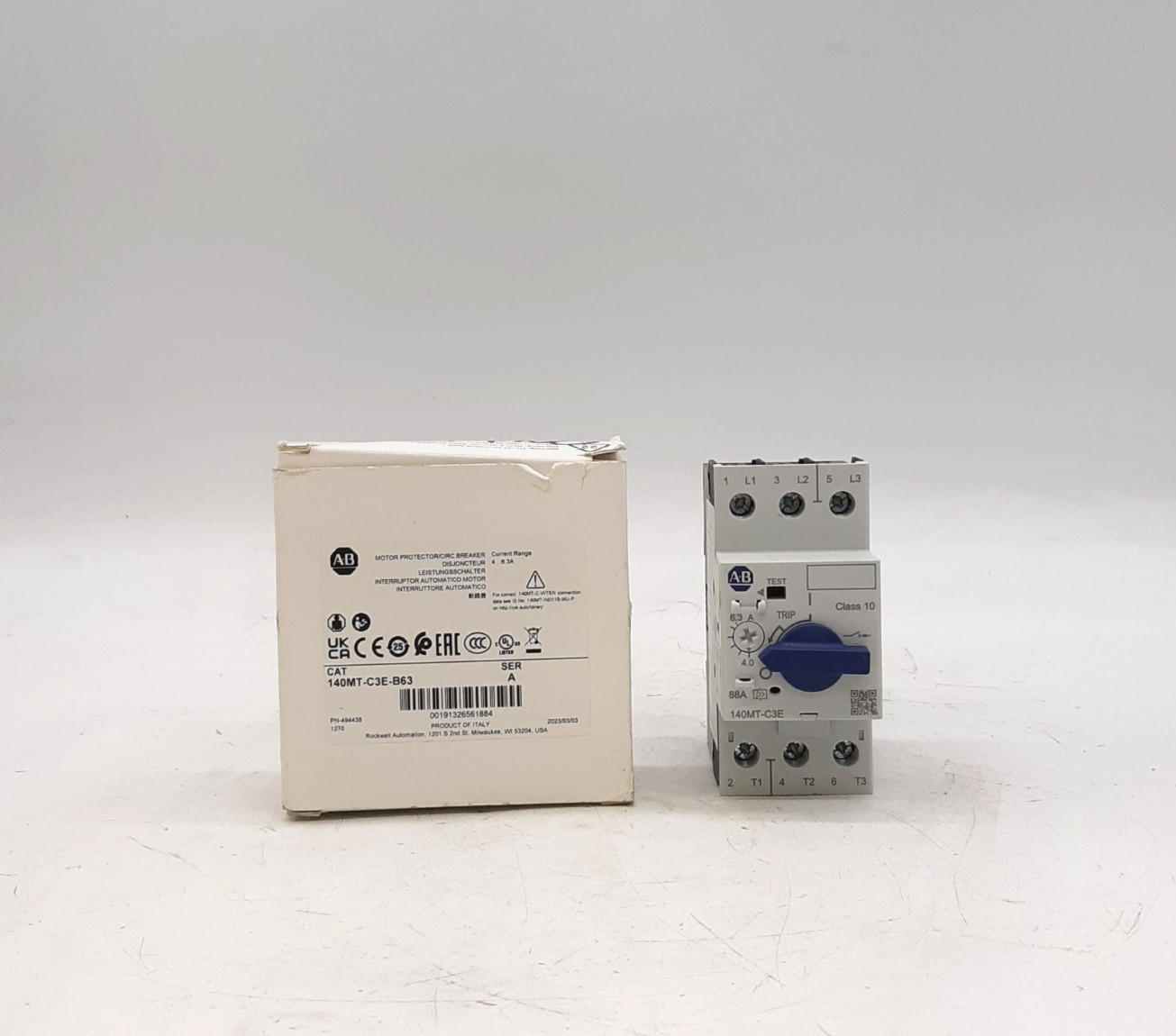 Allen-Bradley 140MT-C3E-B63 Circuit Breaker