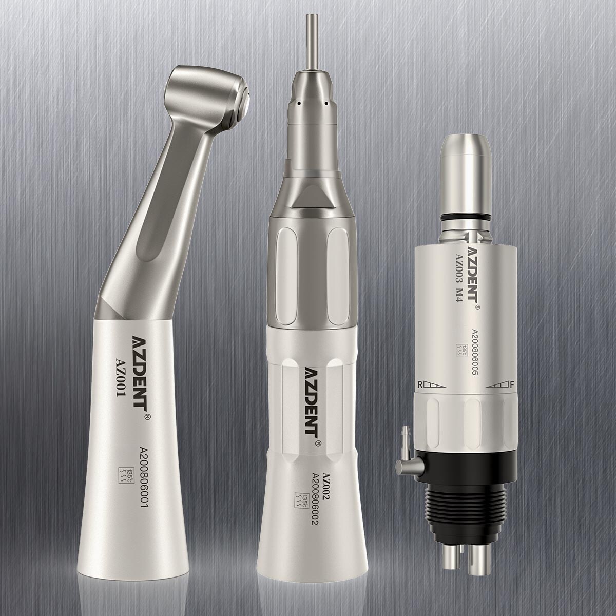 Dental Slow Low Speed Handpiece Contra Angle Straight Air Motor 2/4Holes E-type