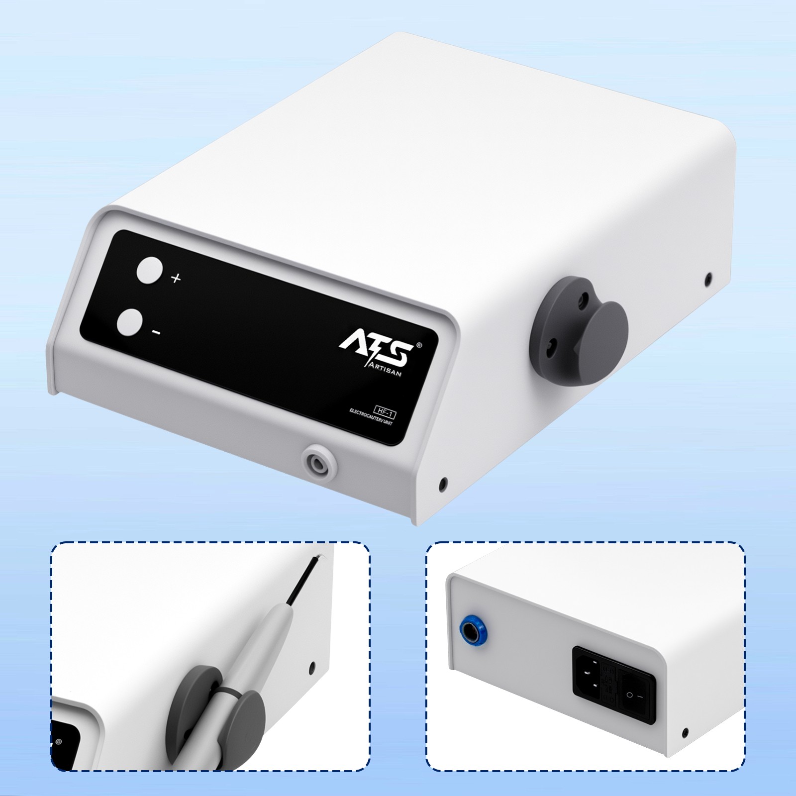Dental Electrosurge Electrosurgery Unit for Cutting + Coagulating 10 Tips USA