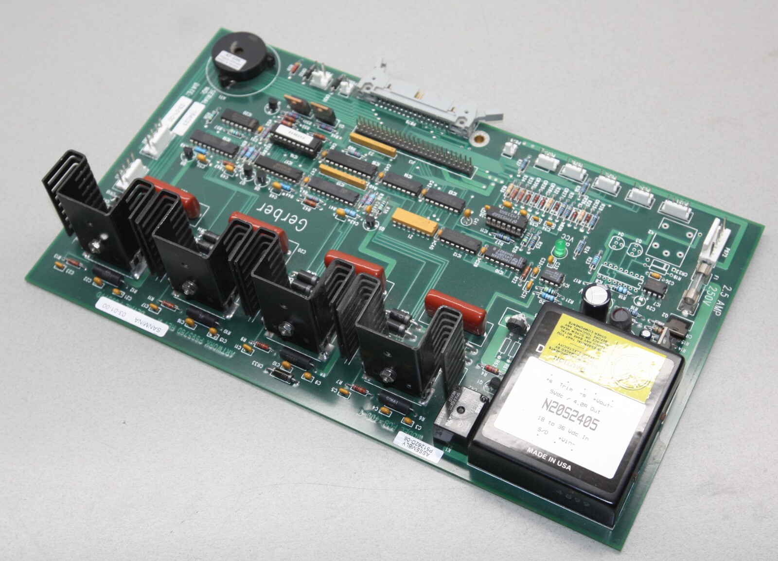 Gerber Edge 2 II Control Two Axis Circuit Board P51262D-06