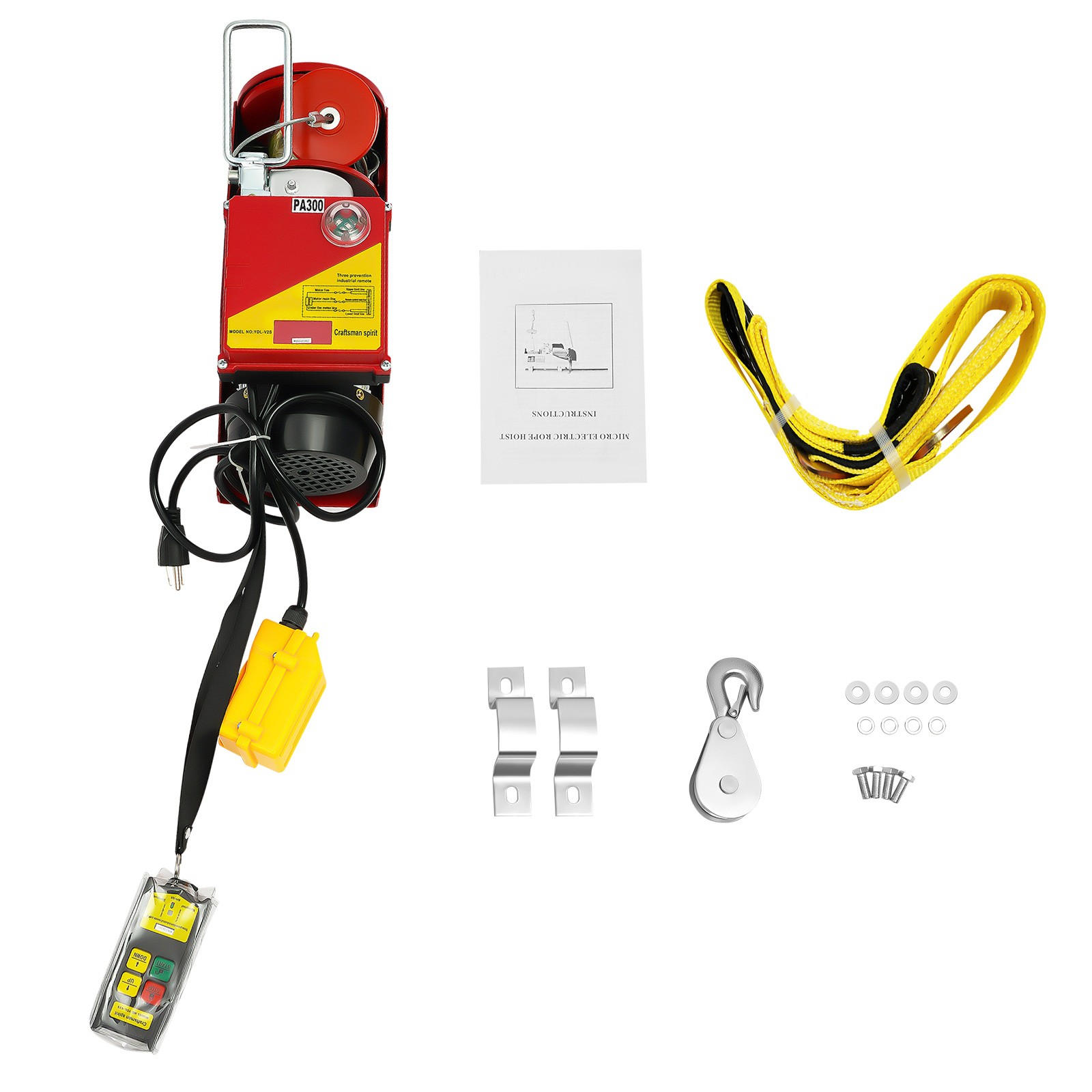 Warehouses Electric Hoist Factories Electric Lifting Hoist & Remote Control
