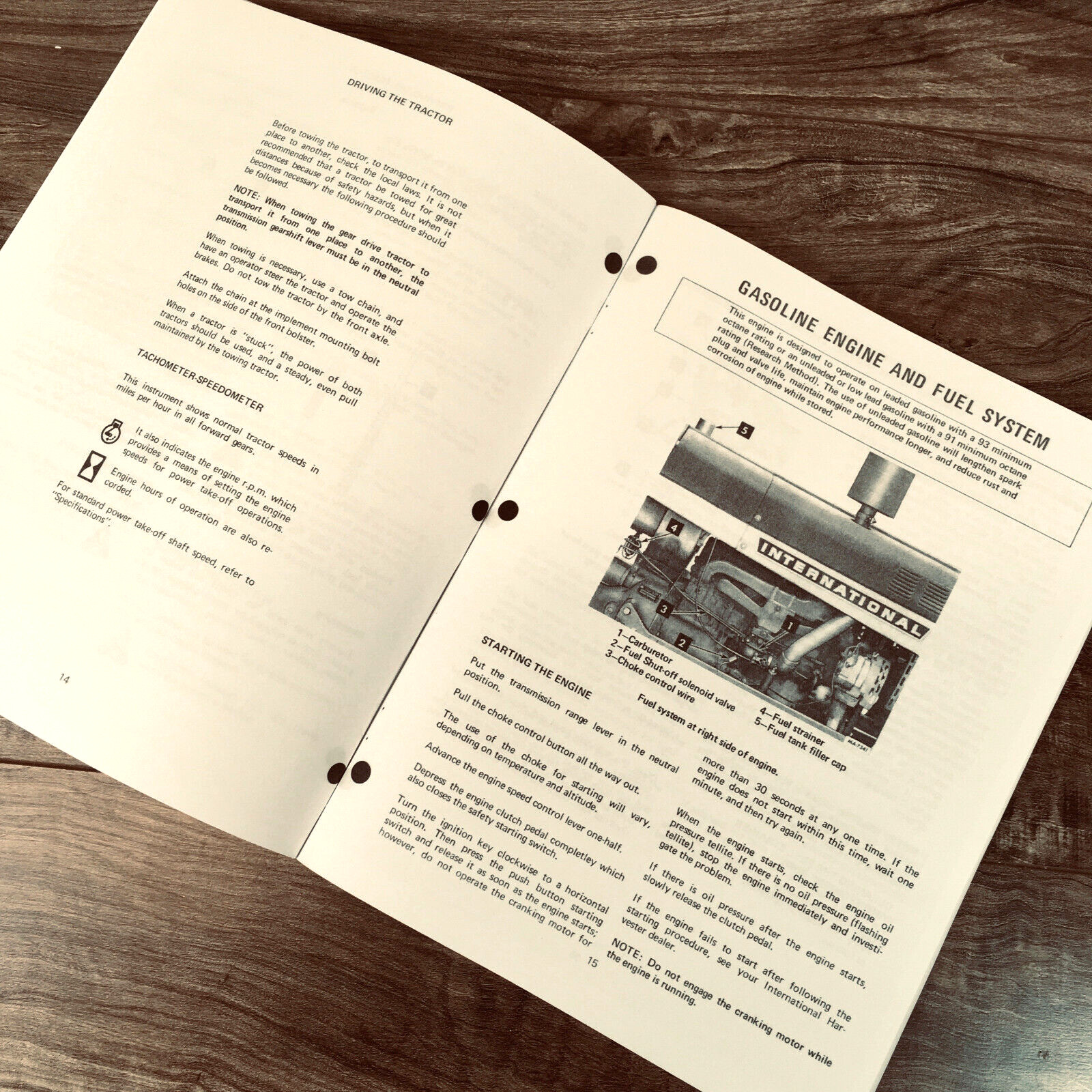Farmall International 666 Tractor Operators Manual Owners Book Maintenance Book