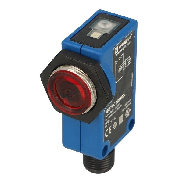 WENGLOR KR87PCT2S899 Retro-Reflex Sensor for Transparent Objects, 10…30 V DC