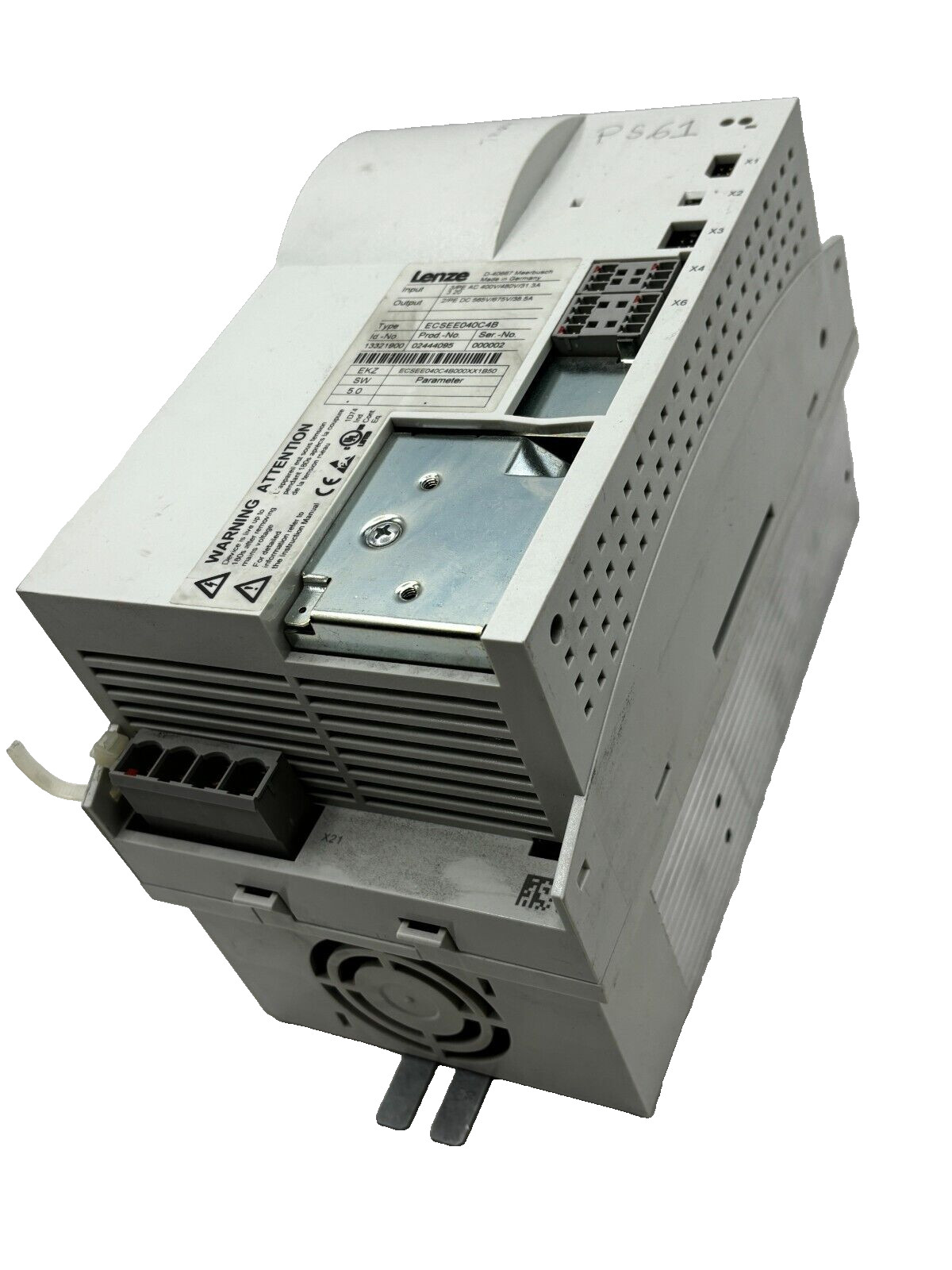 LENZE ECSEE040C4B ECS POWER SUPPLY MODULE SERVO DRIVE “FREE SHIPPING” 🎯
