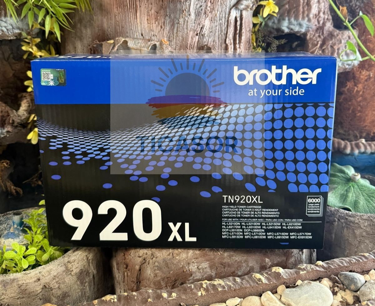 Brother TN920XL High-yield Toner Cartridge.6,000 pages