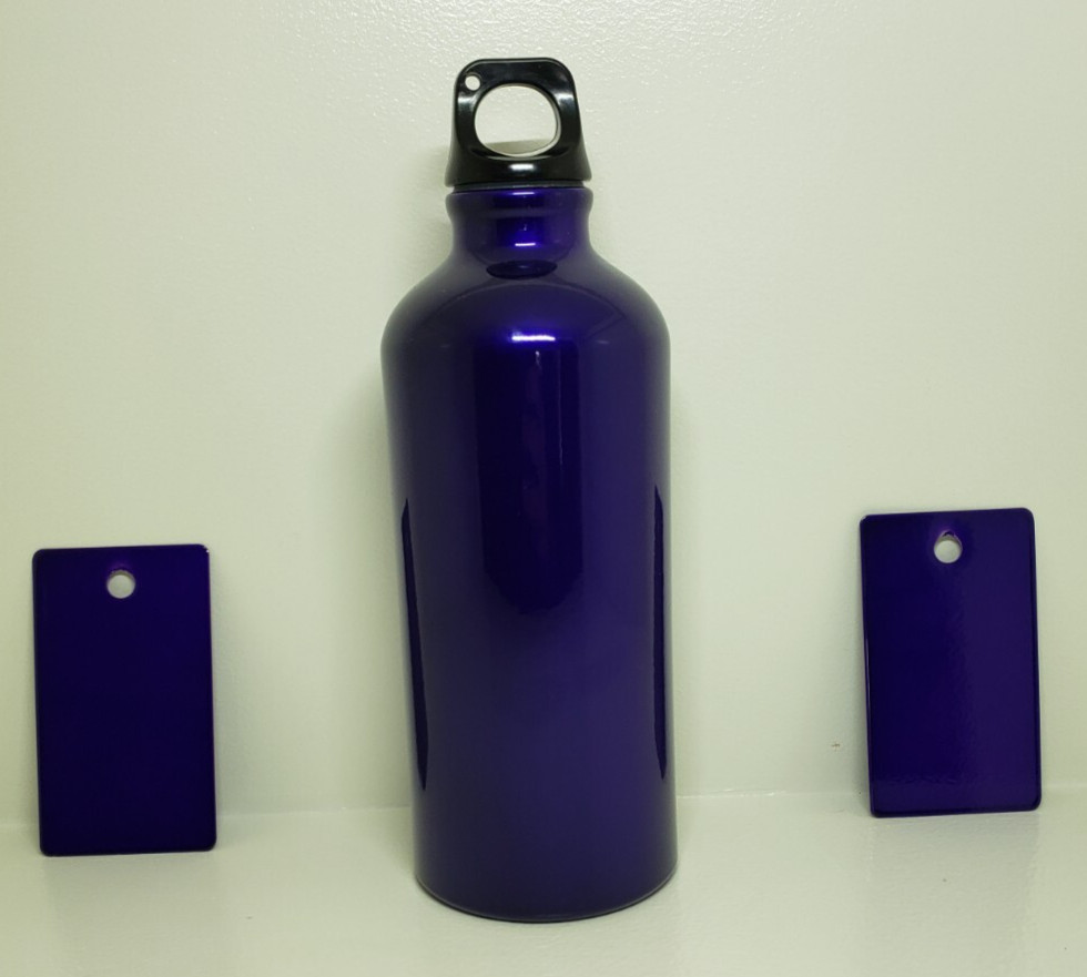 Candy Purple Transparent Powder Coating Paint 1LB High Gloss