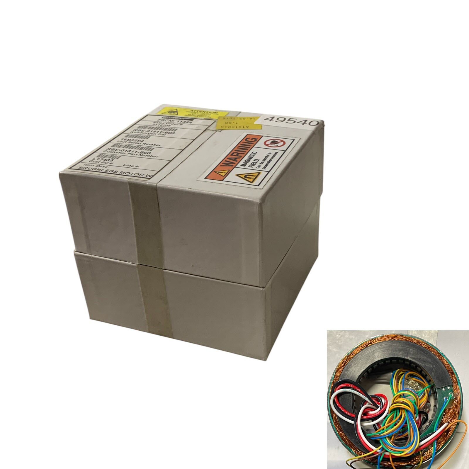 Kollmorgen RBE-01811-B00 Brushless Motor