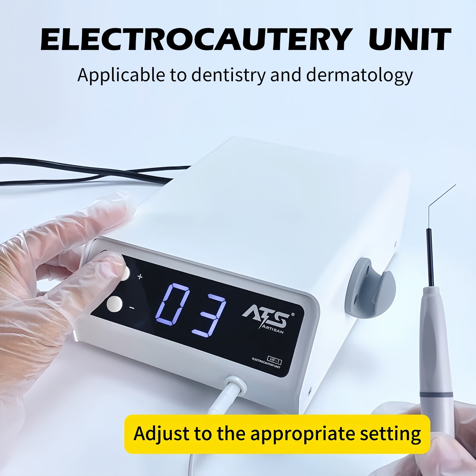 Dental Electrosurge Electrosurgery Unit for Cutting + Coagulating 10 Tips USA
