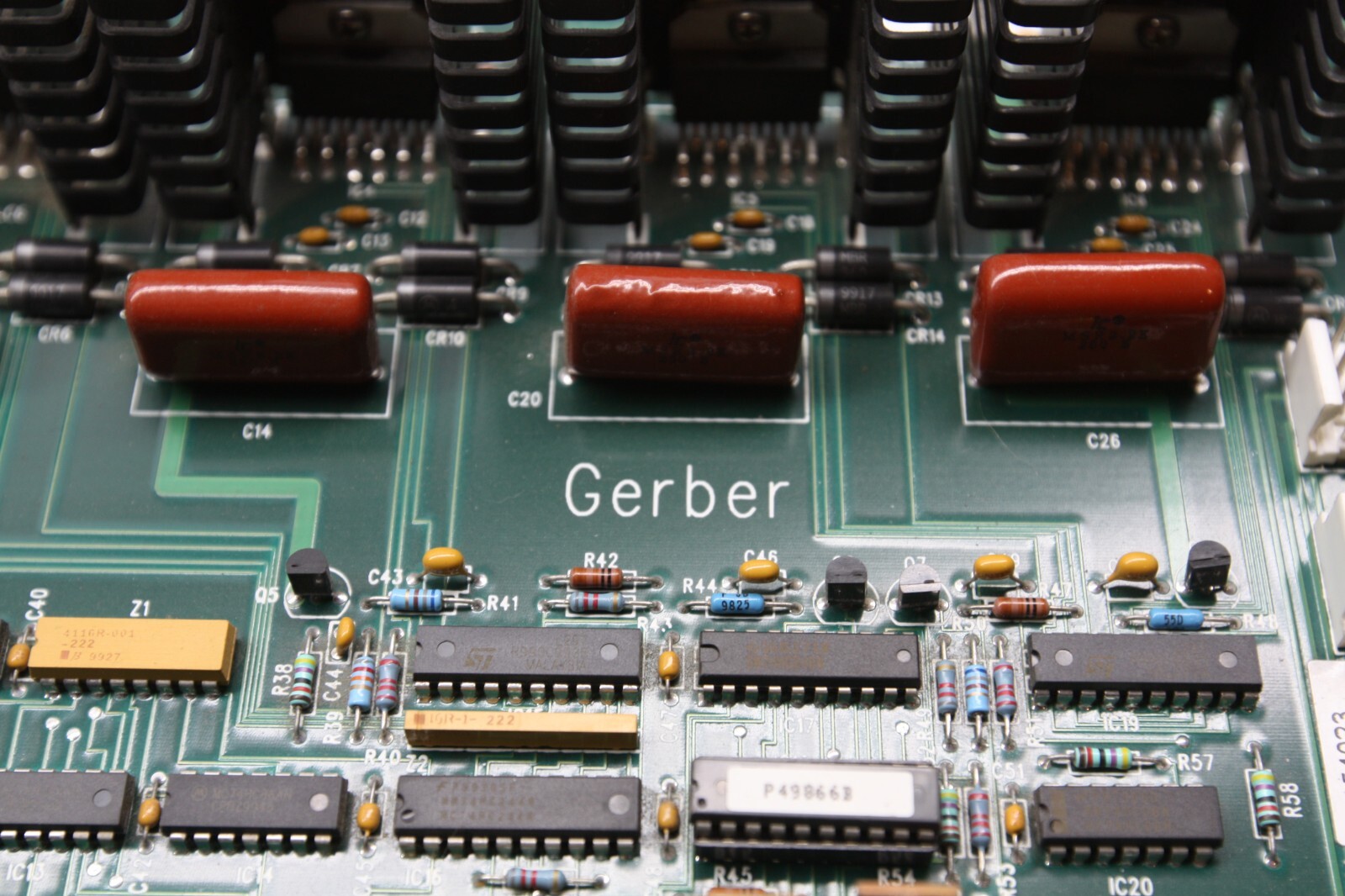 Gerber Edge 2 II Control Two Axis Circuit Board P51262D-06