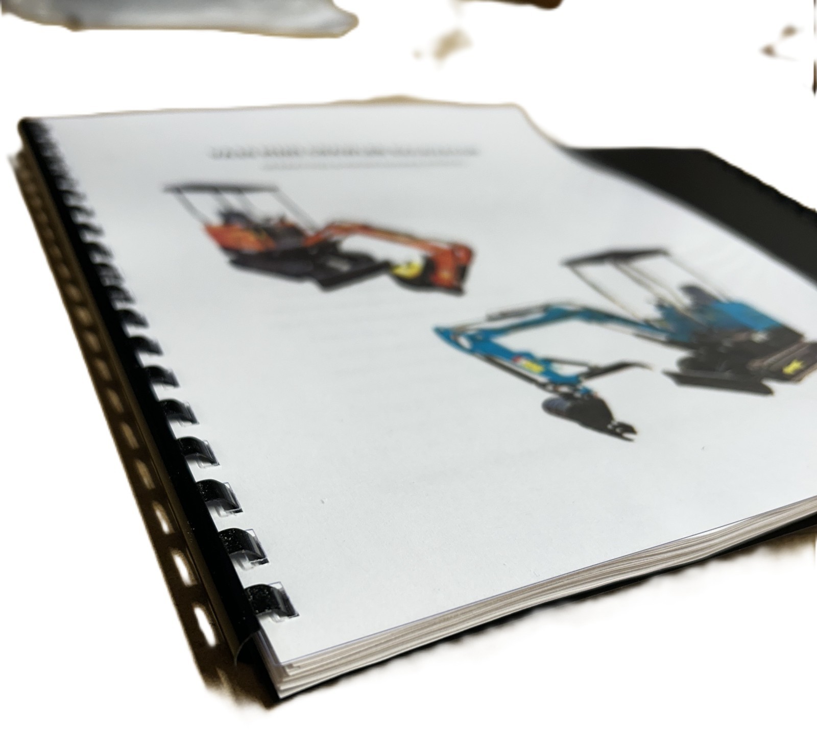 1.5-Ton Mini Excavator Track Hoe MIVA VA15 Operation & Maintenance Manual
