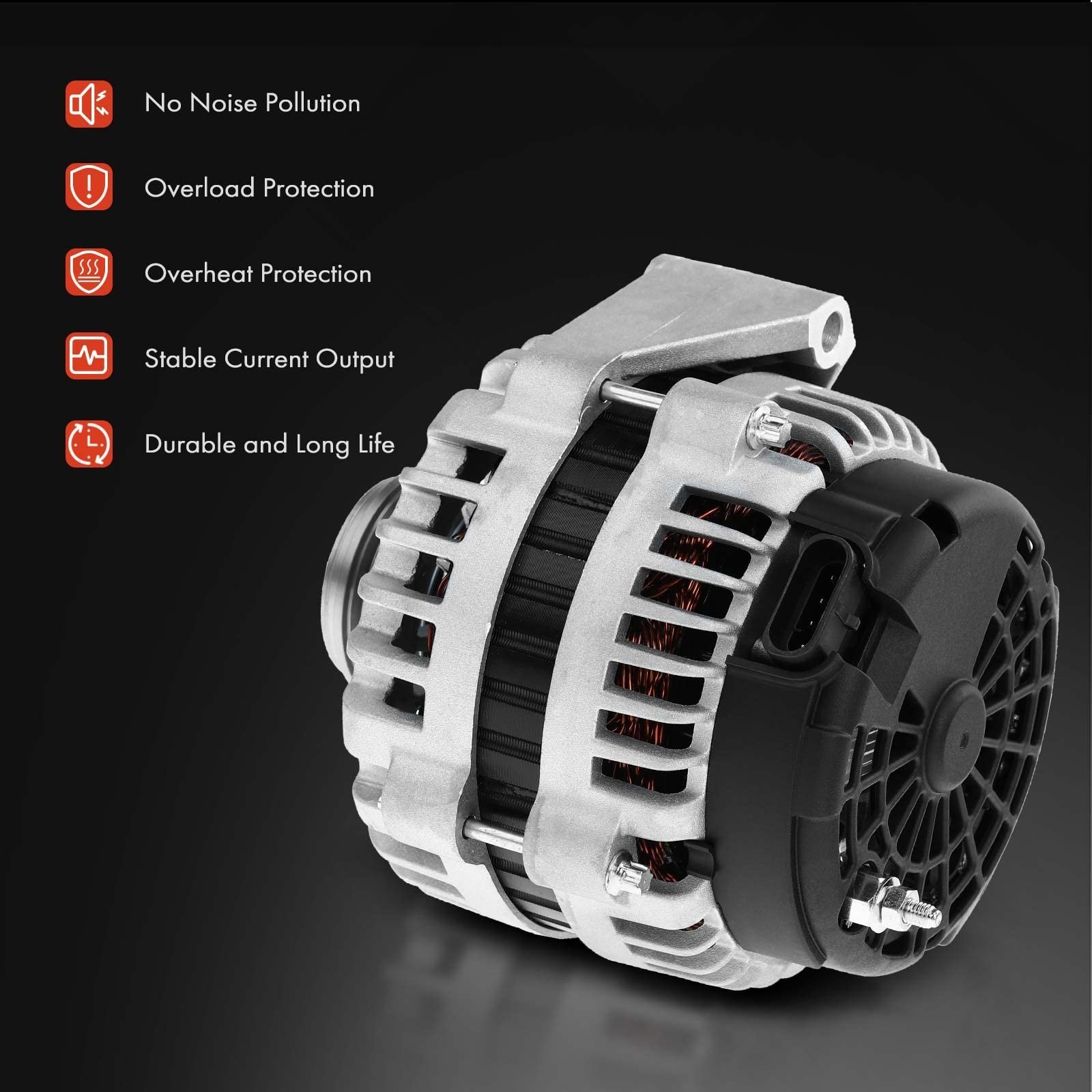 A-Premium Alternator Compatible with Chevy Silverado 2500 3500 HD Classic & G…