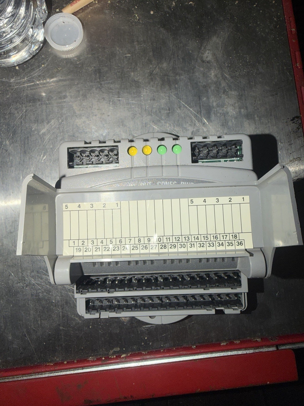 Kollmorgen M.1300.6042 R1 Digital PLC I/O Module 24VDC 8 Input 8 Output