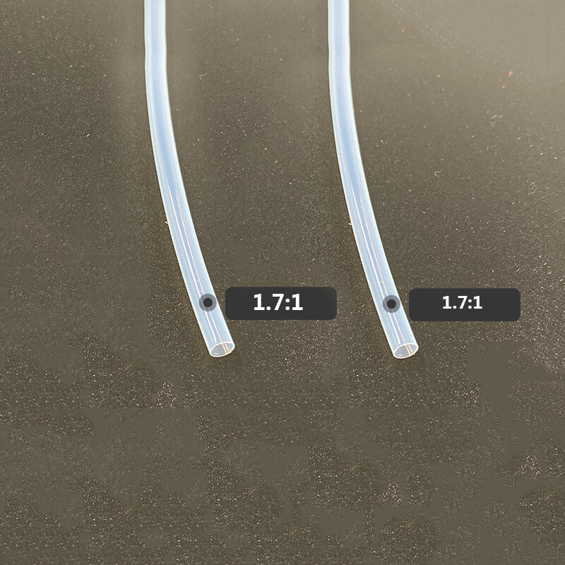 Clear PTFE Heat Shrink 1.7:1 Tubing 260°C HIGH TEMP Tube Preservative Sleeving