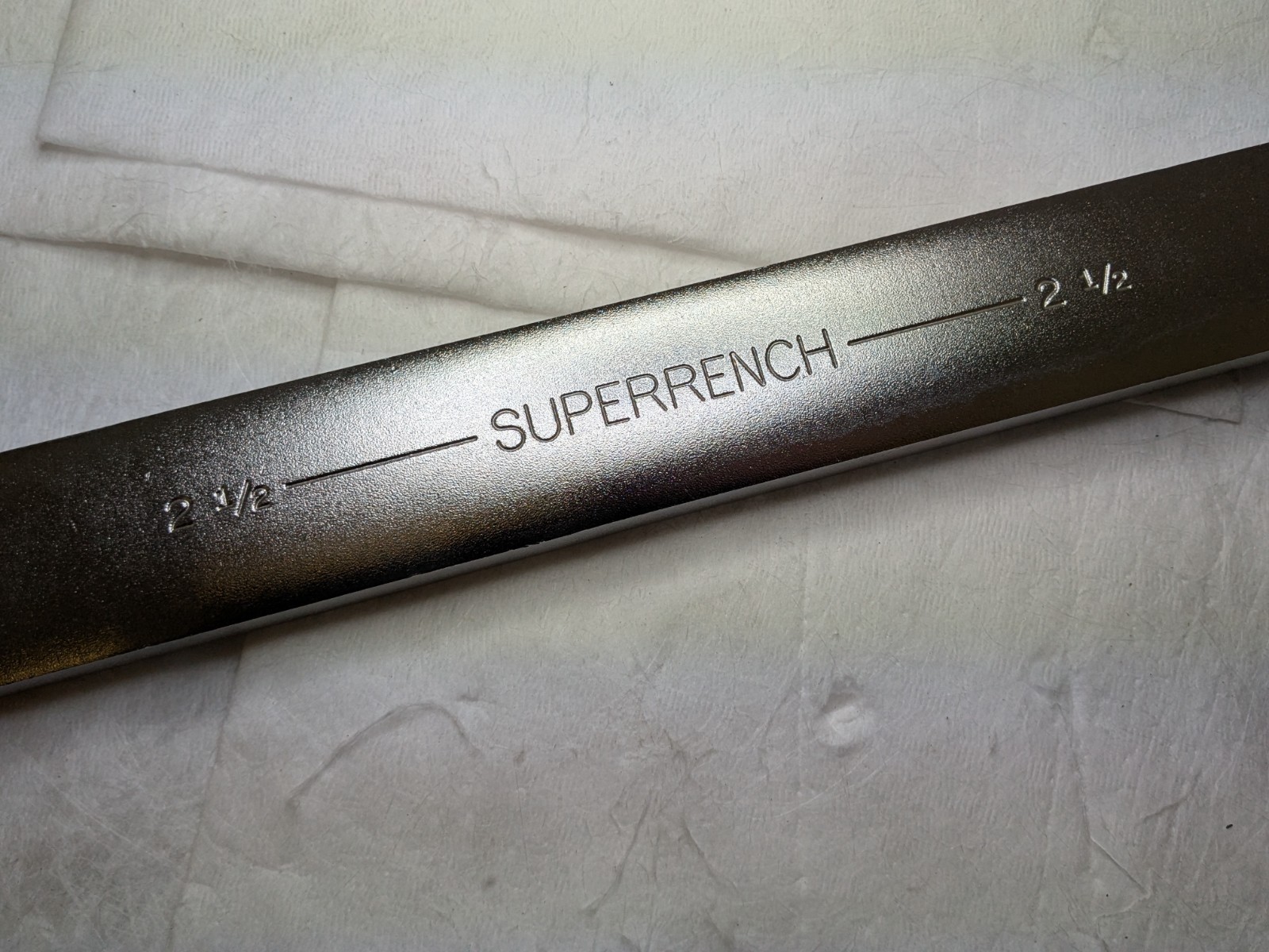 Williams 2-1/2″ Combination Wrench 12-Point 29-15/16″ OAL Satin Chrome JHW1197