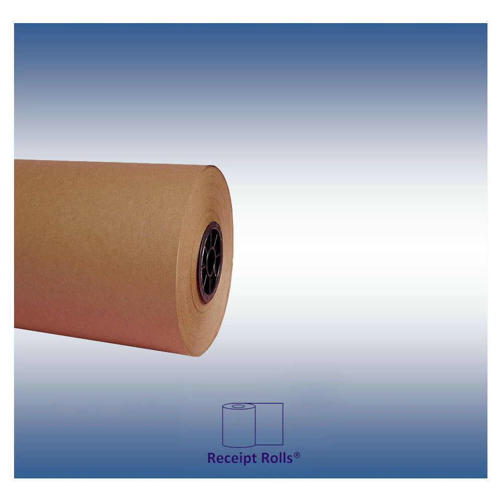 Void Fill 24″ x 1200′ 30# Brown Kraft Paper Roll for Shipping Wrapping Packing