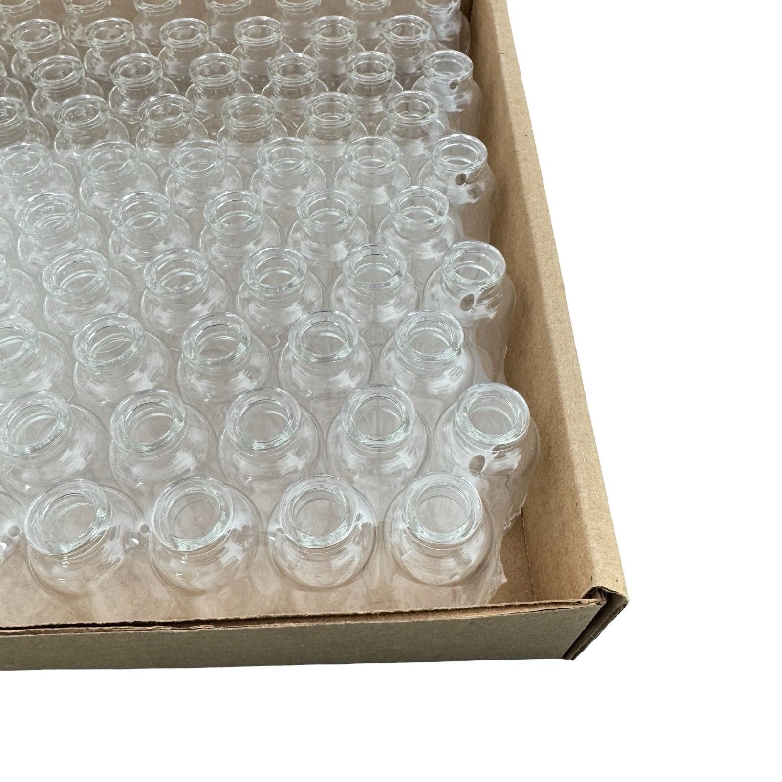 20mL Glass Serum Vials Type I Clear Lab Vial 120 Pack 223687