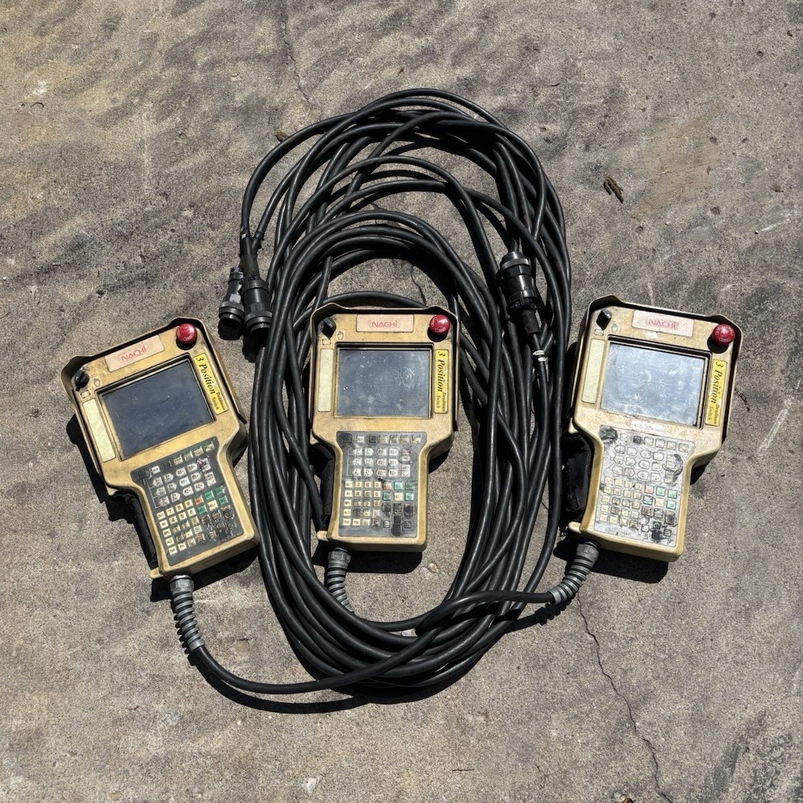 Nachi ROP851-10M Robotic Arm Pendant Teach Pendant with Cable
