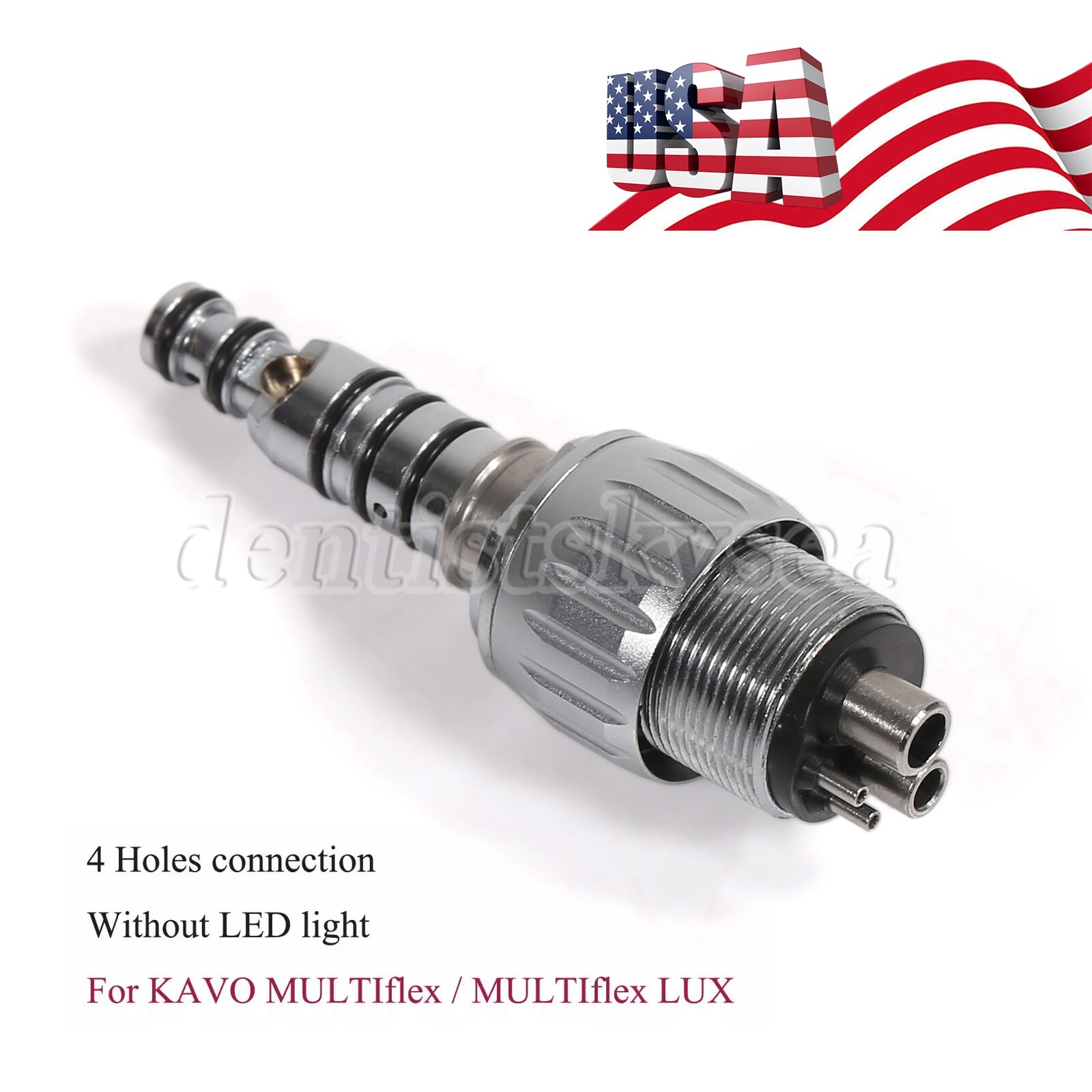 Dental KaVo MULTIflex Style Coupler 4 Hole High Speed Handpiece Quick Coupling