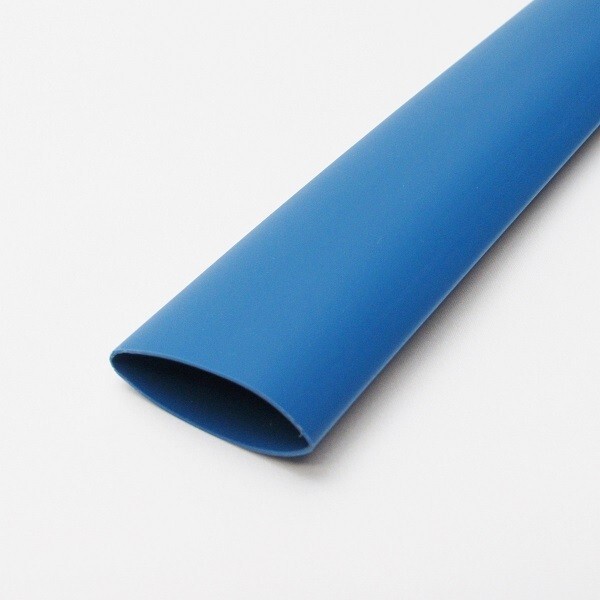 (1 FOOT) 1/4″ Blue Heat Shrink Tube 3:1 Dual Wall Adhesive Glue Marine 6.4mm ID