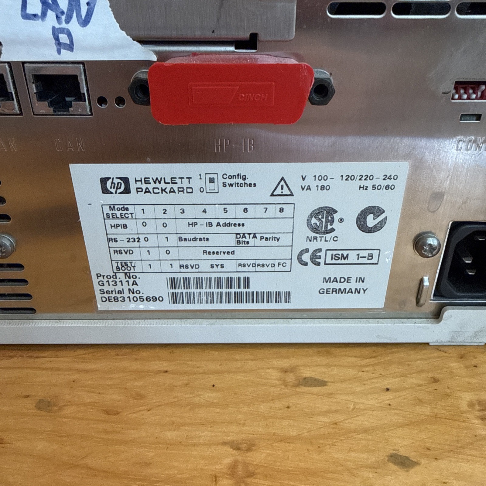 Agilent Technologies G1311A 1100 Series Quaternary Pump