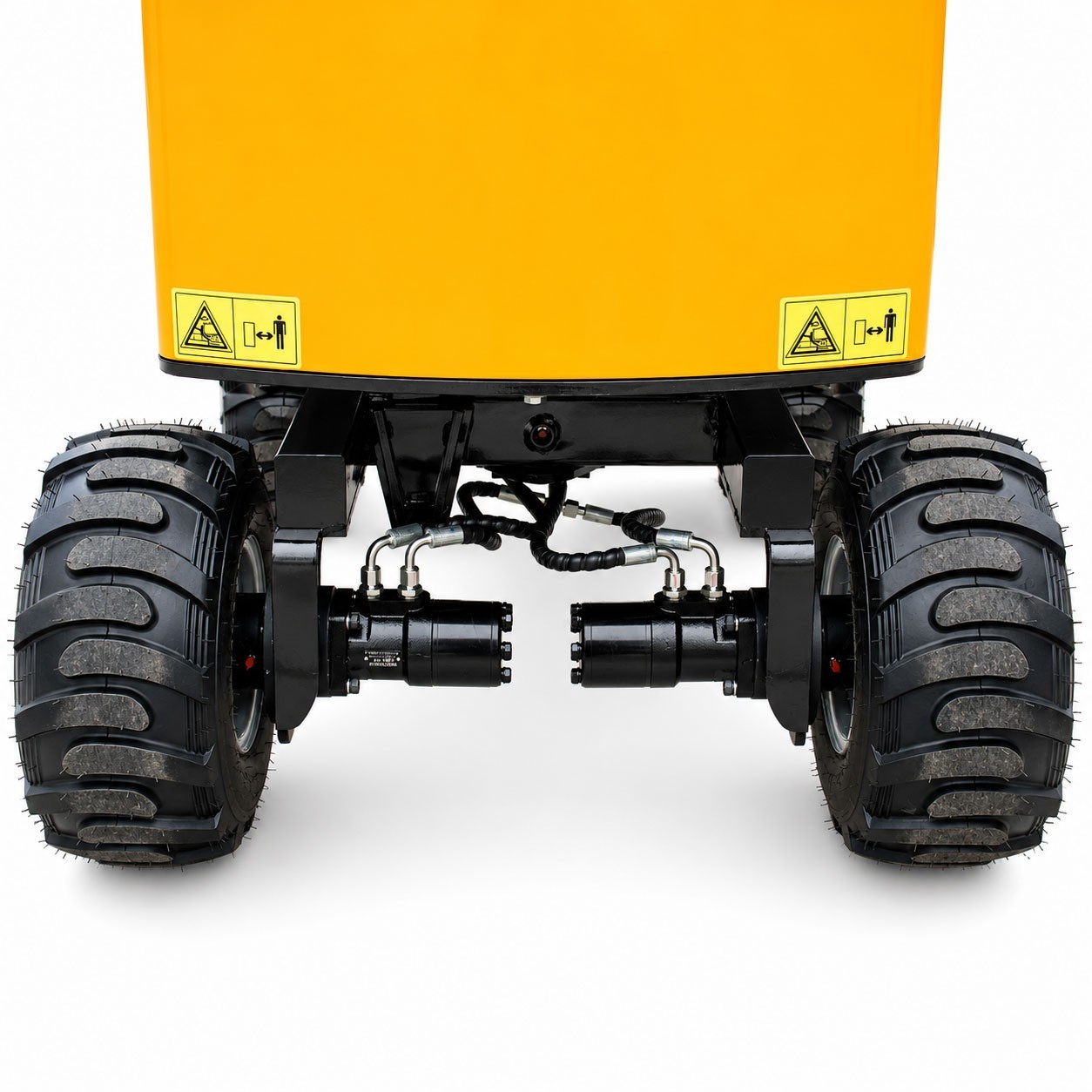 1 Ton Mini Wheel Excavator Mechanical Thumb RATO Engine Compact Digger US Stock
