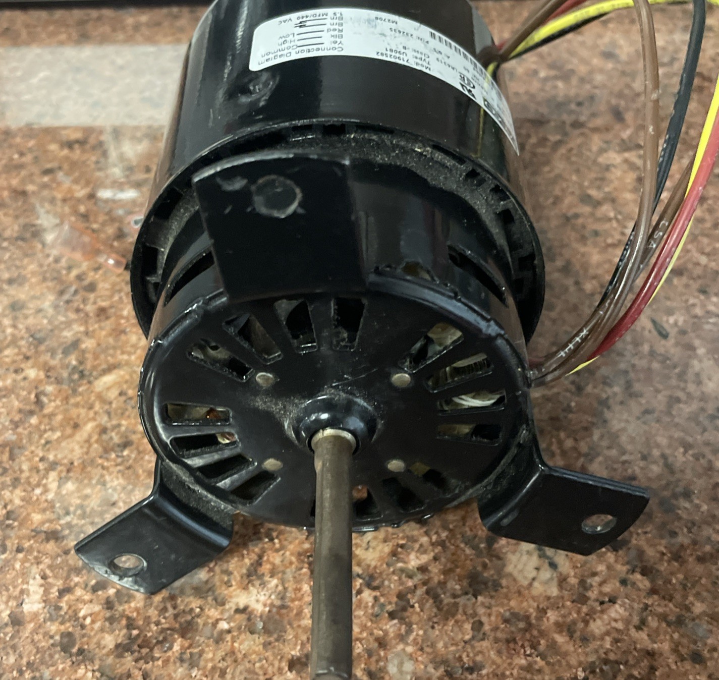 Fasco Type U90B1 Motor Fan 71902582 V230 Class B Mexico
