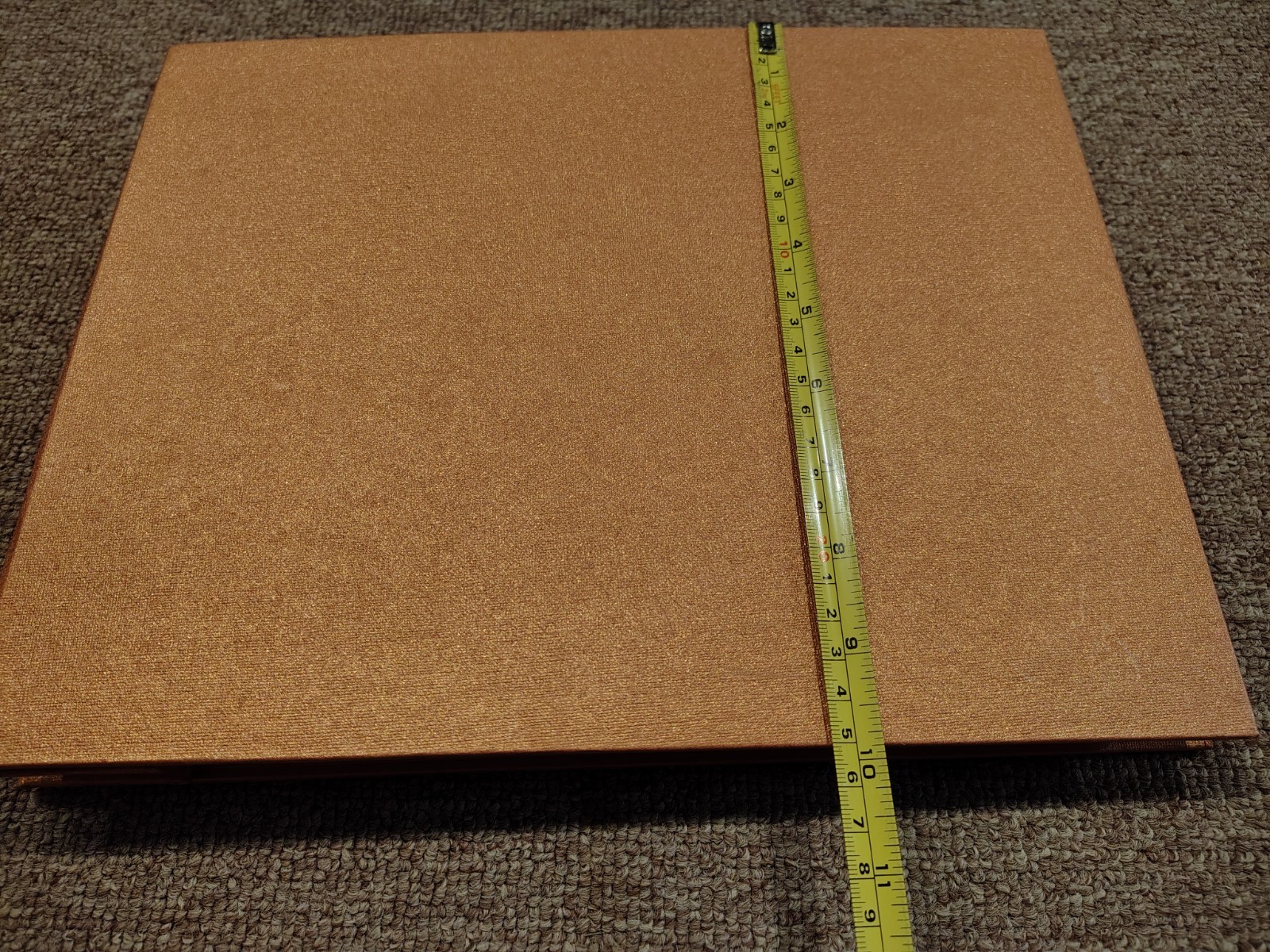 ART WATERCOLOR INK Journal Lama-Li Paper 9×12 80 Pages Deckle 100lbs Copper Book