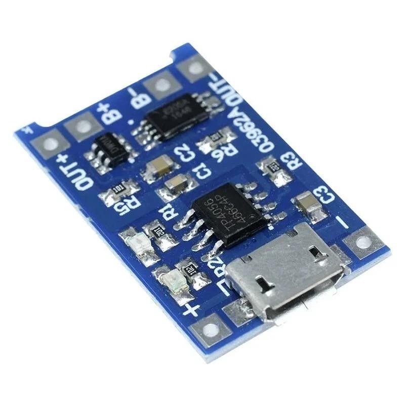 TP4056 18650 Lithium Battery Charger Module Type C Micro USB 5V 1A Board