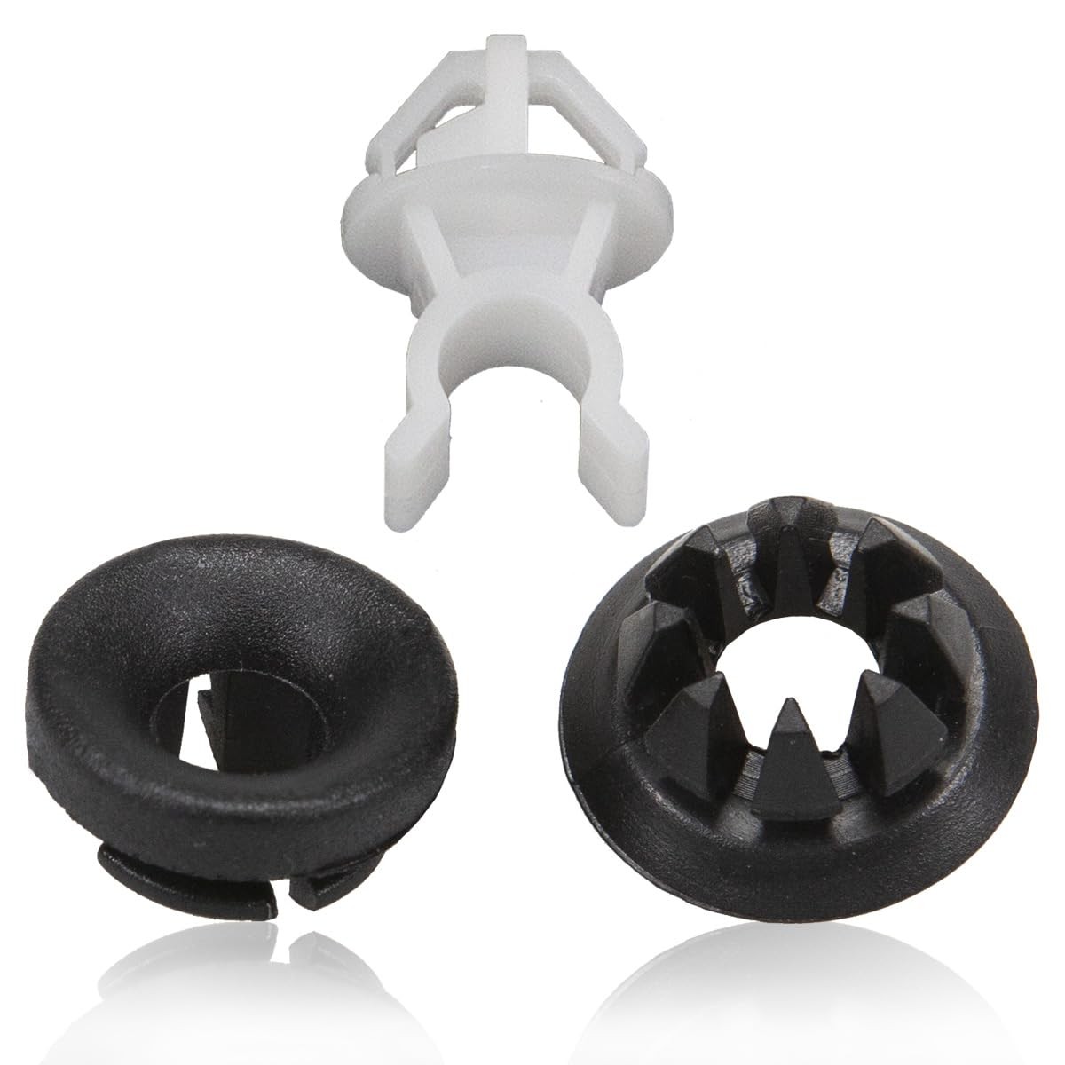3PCS Hood Support Prop Rod Clip Grommet Compatible with Honda Accord Odyssey Pre