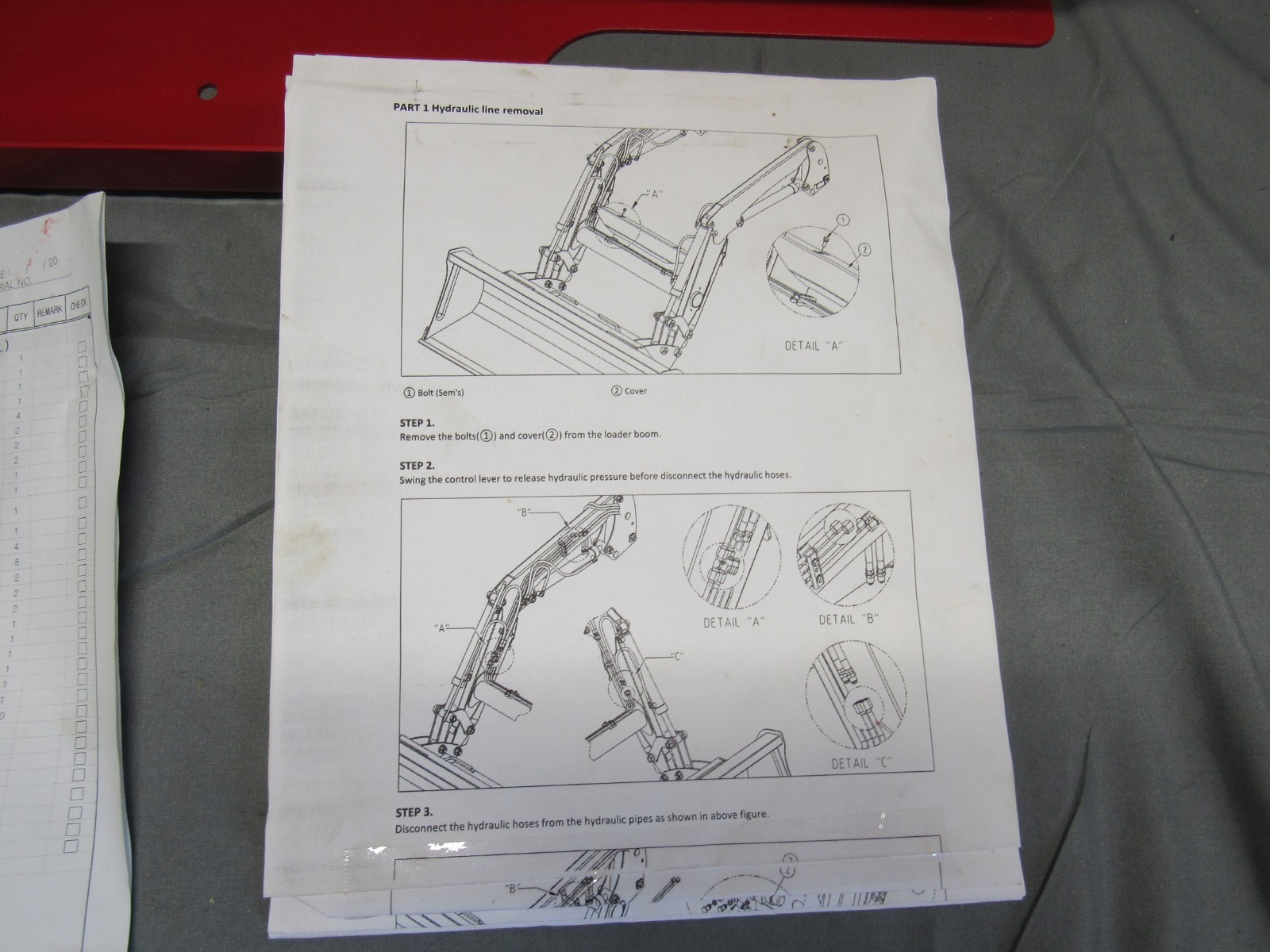 Massey Ferguson FLX2407 Loader Third Function Kit