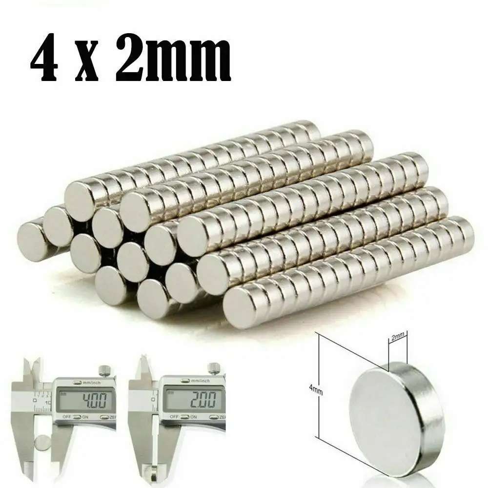 N52 Small Large Neodymium Magnets Disc Round Super Strong Rare Earth Magnet Lot