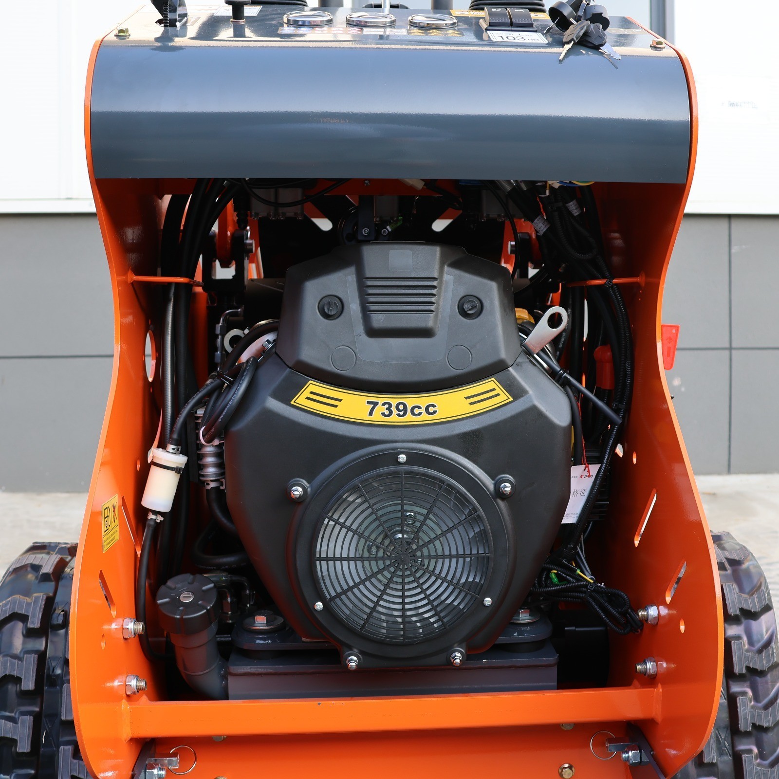 Free Shipping New MachPro MP-S330 Mini Skid Steer Track Loader 15HP Gasoline EPA