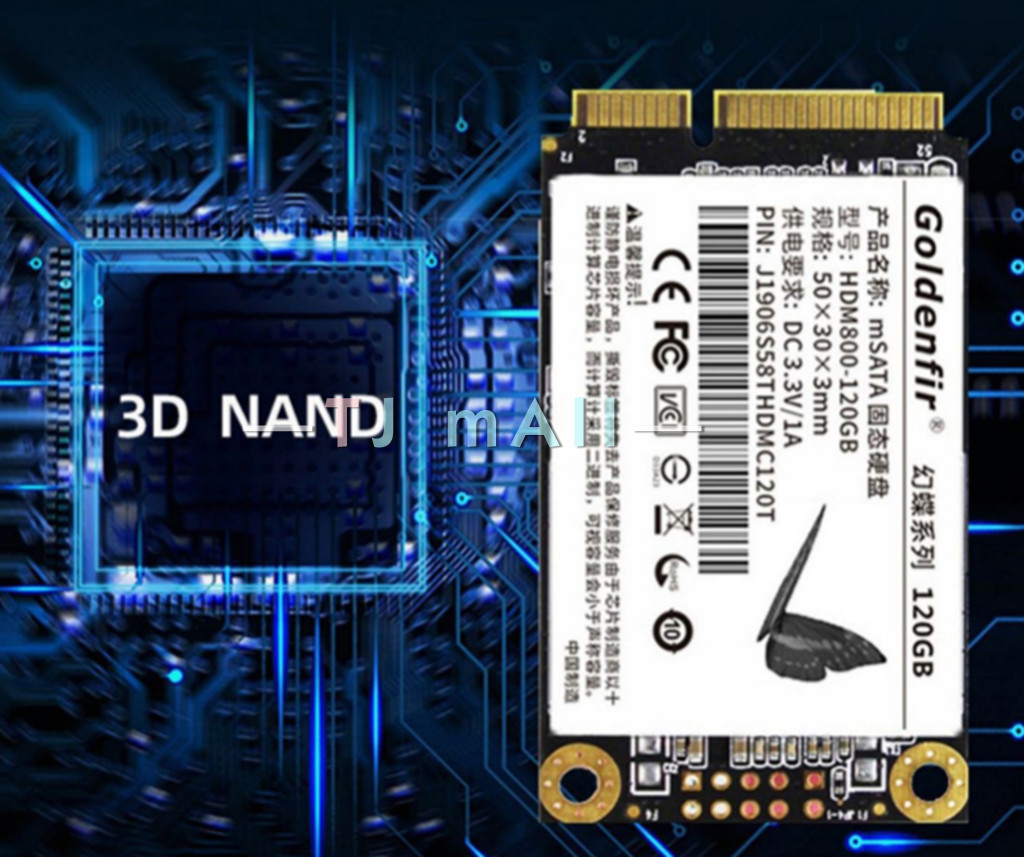 mSATA Solid State Drive 1TB Desktop Notebook Mini SSD 16G 32G 64G 128G 256G 512G