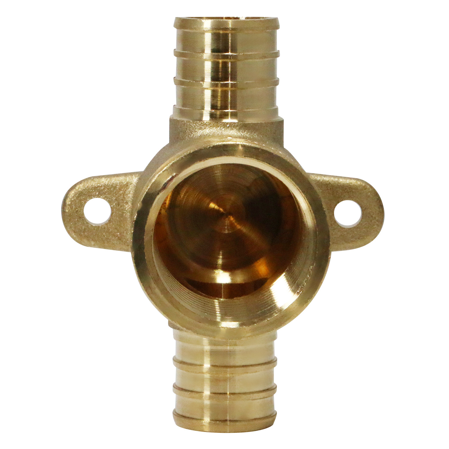 1 PIECE 3/4″ PEX X 3/4″ PEX X 3/4″ FEMALE DROP EAR TEE, LEAD FREE, FEMALE TEE