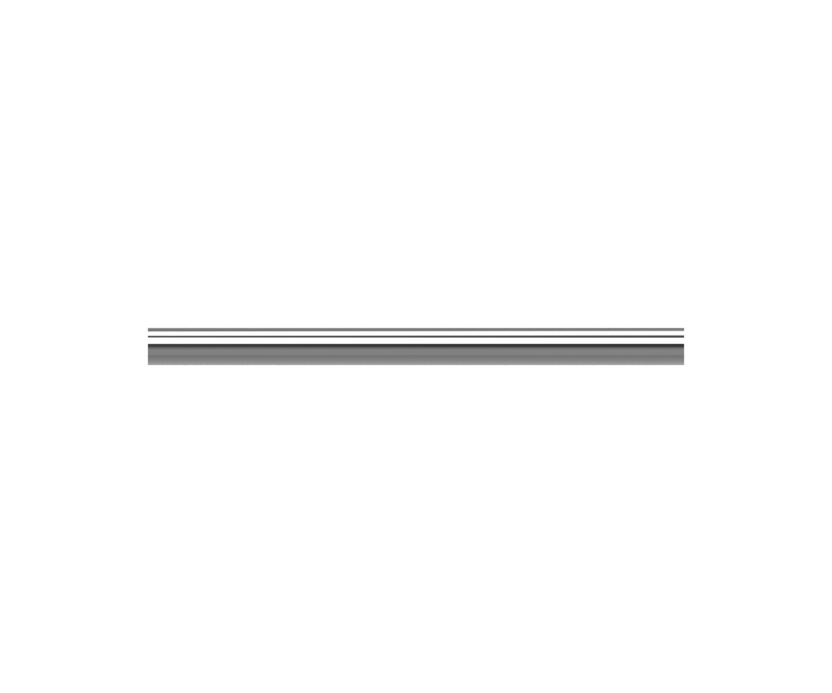 Weasler 39-3/8″ x 48 MM x 3.8 MM Wall Lemon Shaped Outer Profile Tubing 604-7548