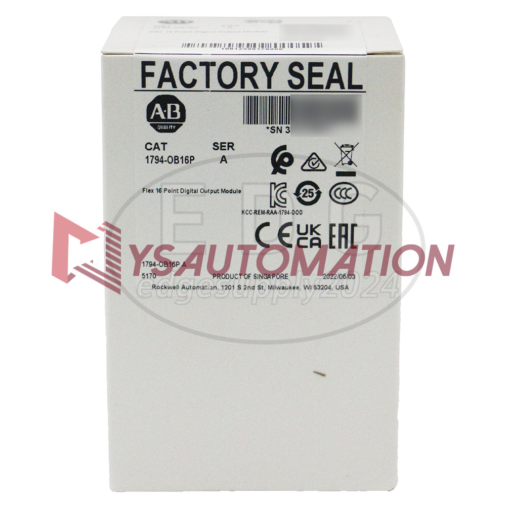 NEW Allen-Bradley 1794-OB16P SER A Flex 16 Point Digital Output Module