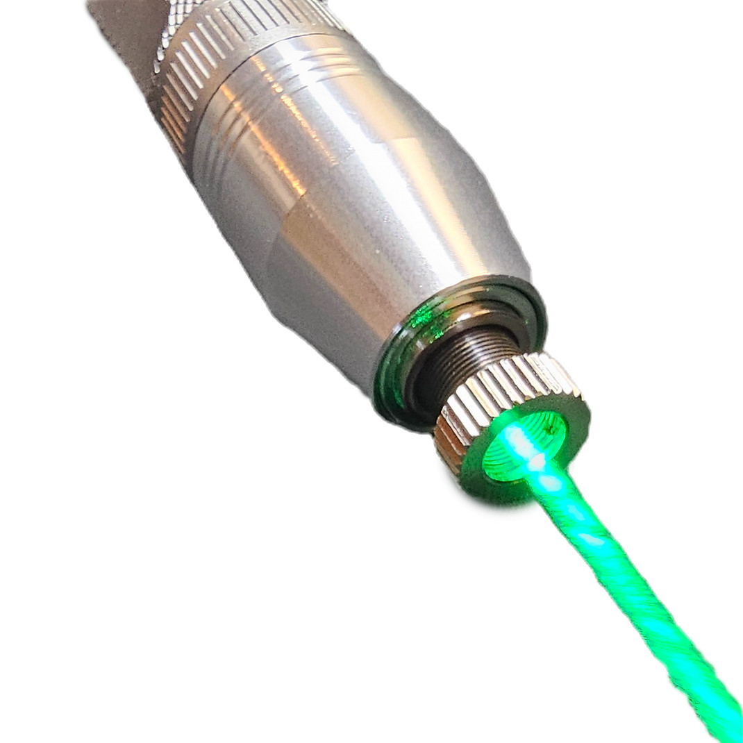 500mW Green Laser – Silver Bullet Edition – 5-Modes – Sharp Diode – Pocket Sized
