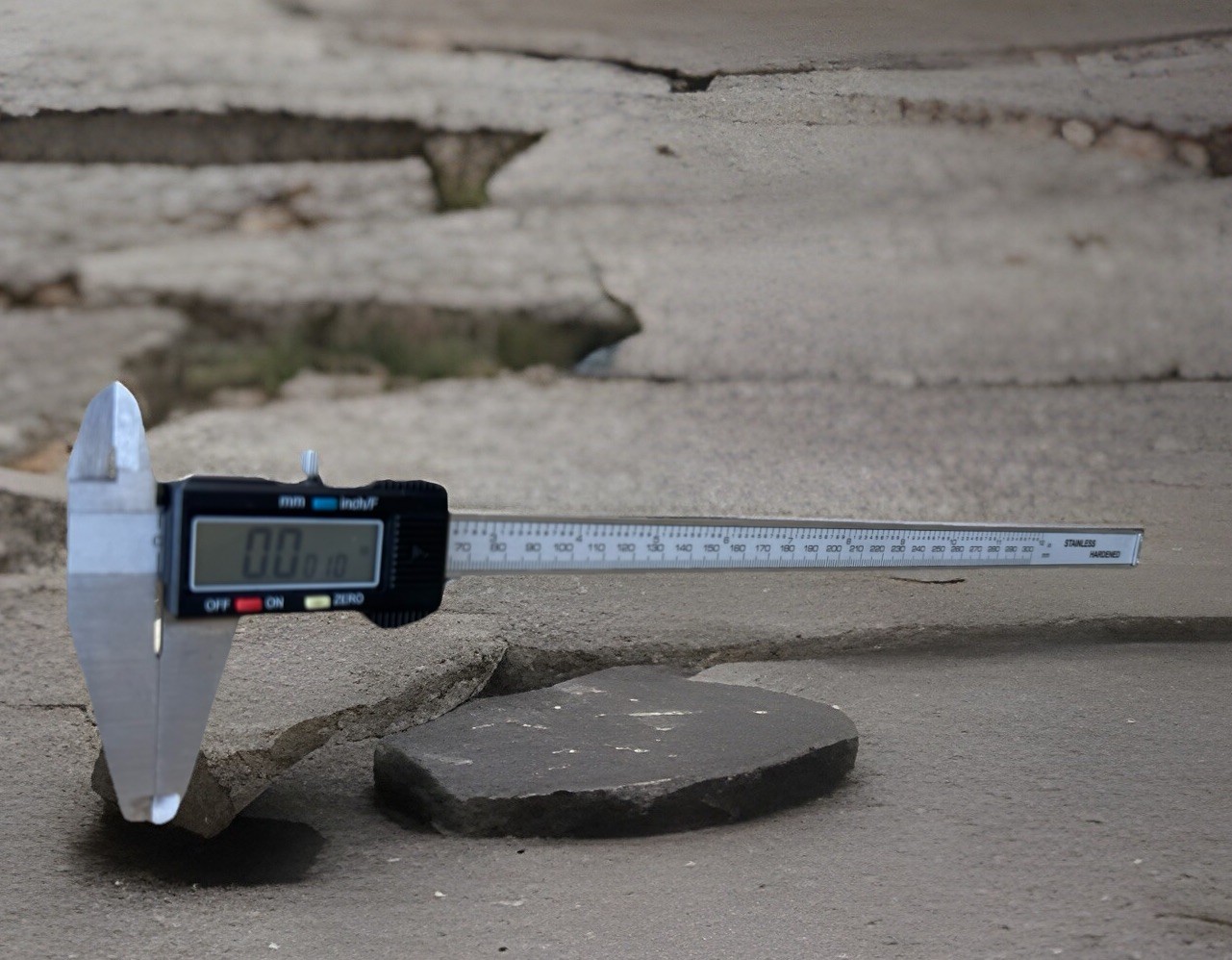 12″ LCD Screen Digital Vernier Caliper Micrometer Frac/MM/SAE Manufacturing