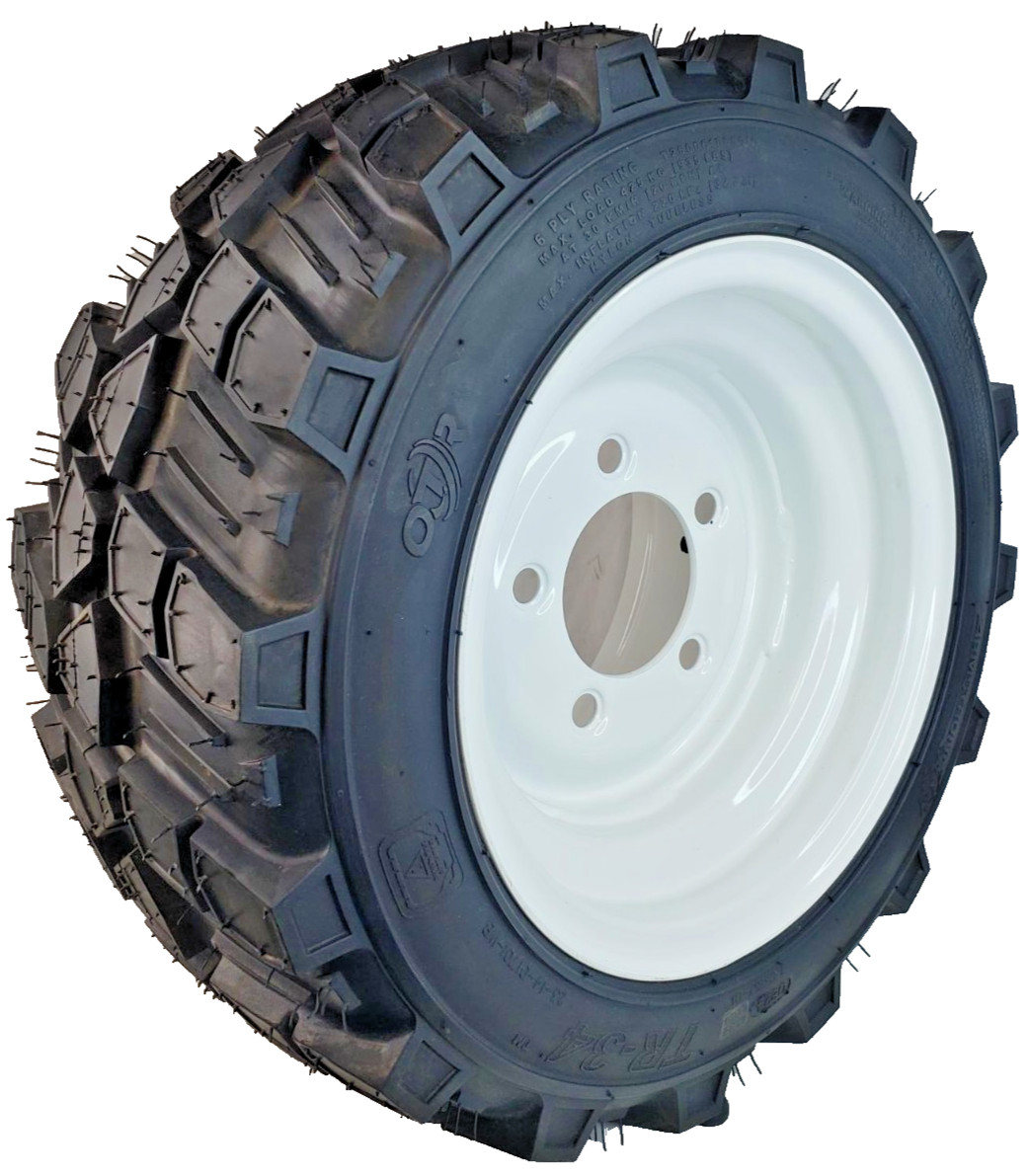 18×8.50-10 Riding Mower Garden tractor 5-hole TR-34 Lug Tire Rim Wheel assembly