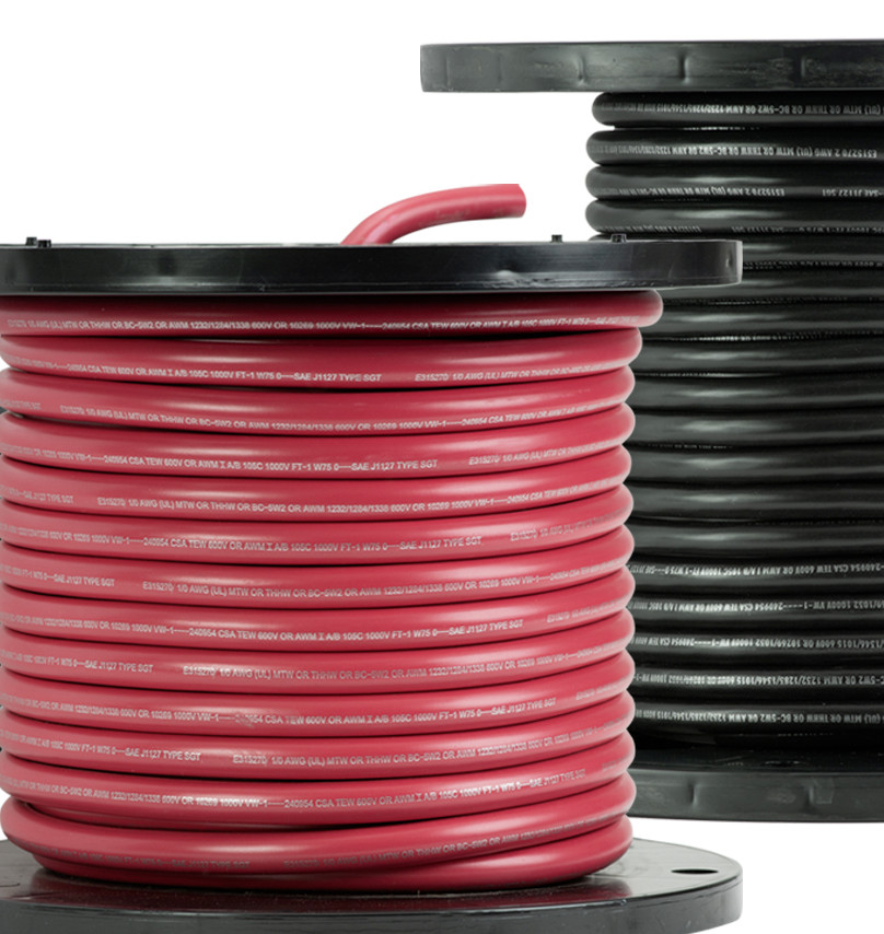 USA Battery Cable Marine Grade Tinned Copper 4, 2, 1/0–5, 10, 15, 50FT & 100 FT