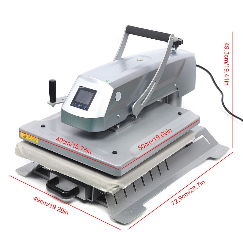 6 in 1 Heat Press Machine 16 x 20 in T-shirt Sublimation Transfer Printer Crafts