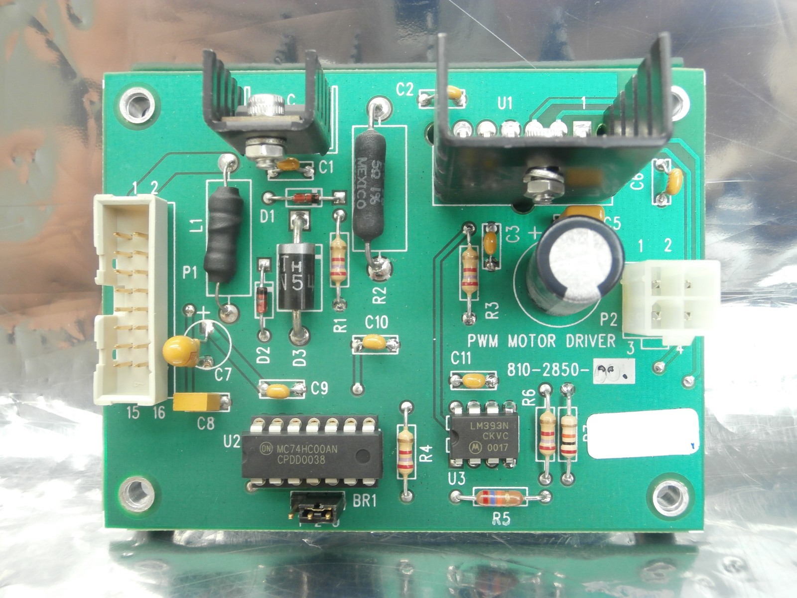 Asyst Technologies 810-2850-001 PWM Motor Driver Board PCB Hine Design Used