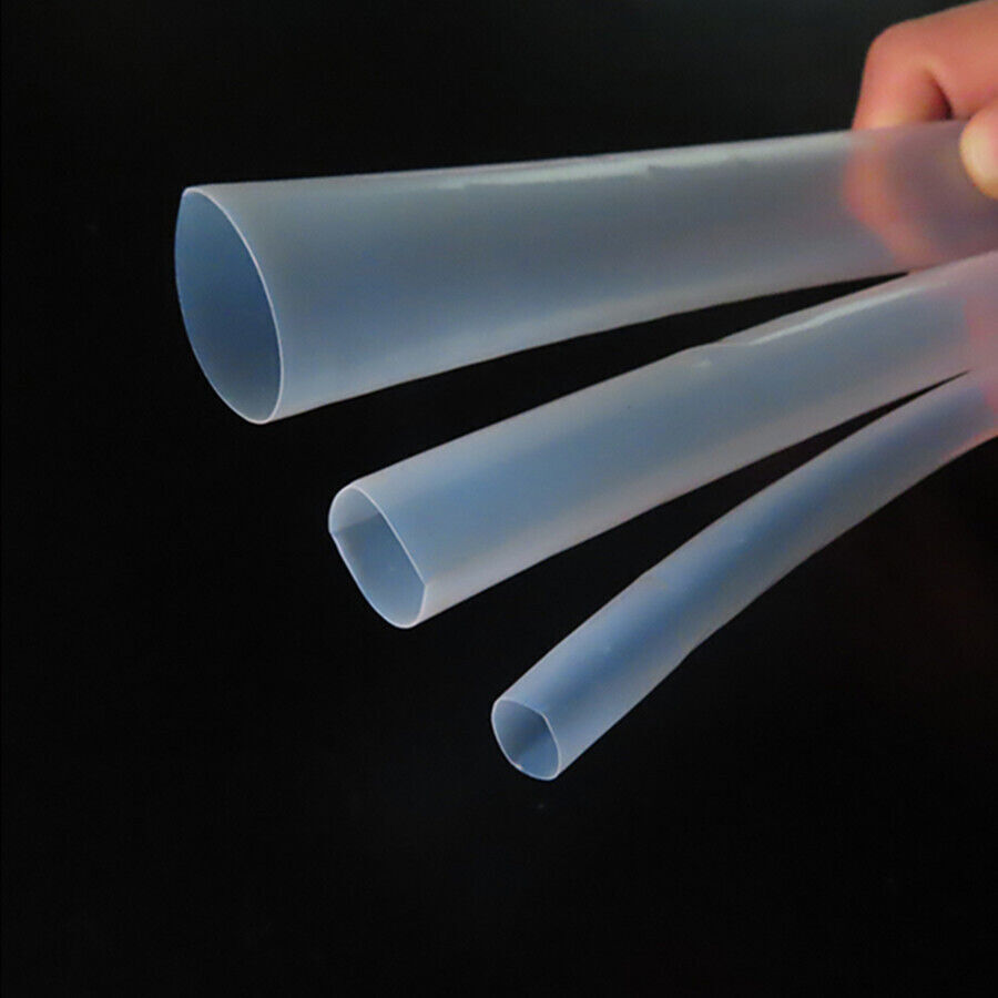 Teflon/PTFE Heat Shrink Tubing 0.5~18 mm id , per metre , 3ft ，1.7:1 ，4:1 ，300℃
