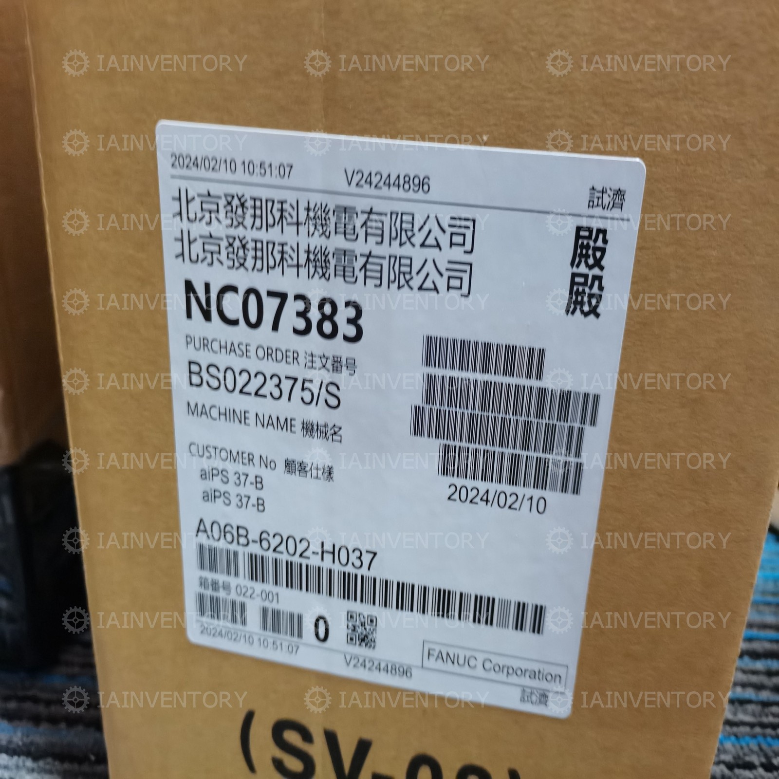 1PC NEW Fanuc A06B-6202-H037 With Warranty Best Offer